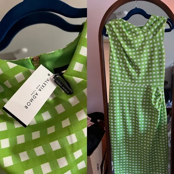 NWT Alexia Admor Sheath Midi Dress - Picture 3 of 5